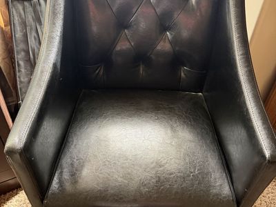 $80 OBO for two leather chairs