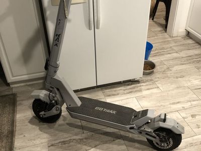 Gotrax Electric Scooter - Gray Folding Commuter Scooter with Digital Display