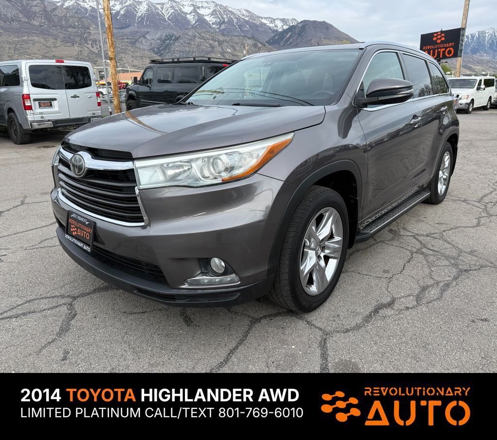 2014 Toyota Highlander Limited Platinum