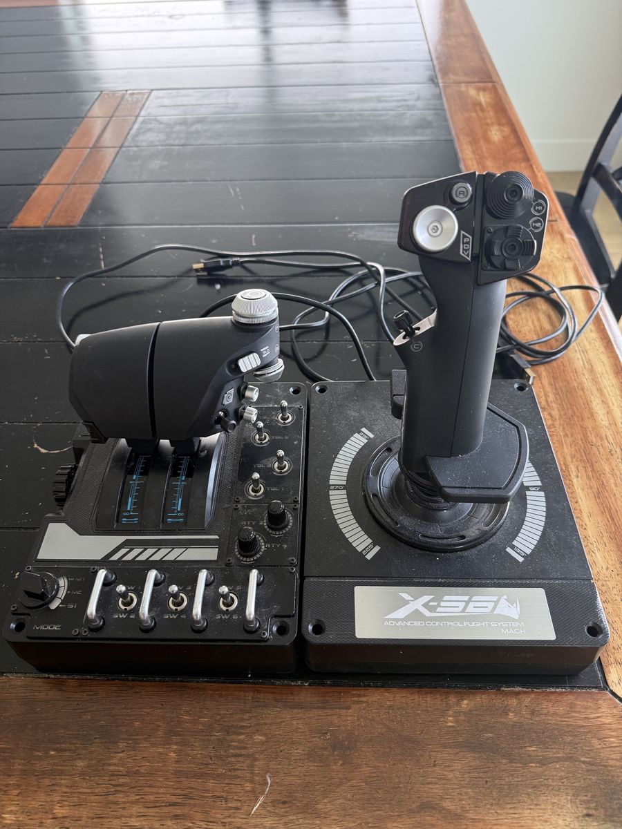 Logitech X56 Flight Controls