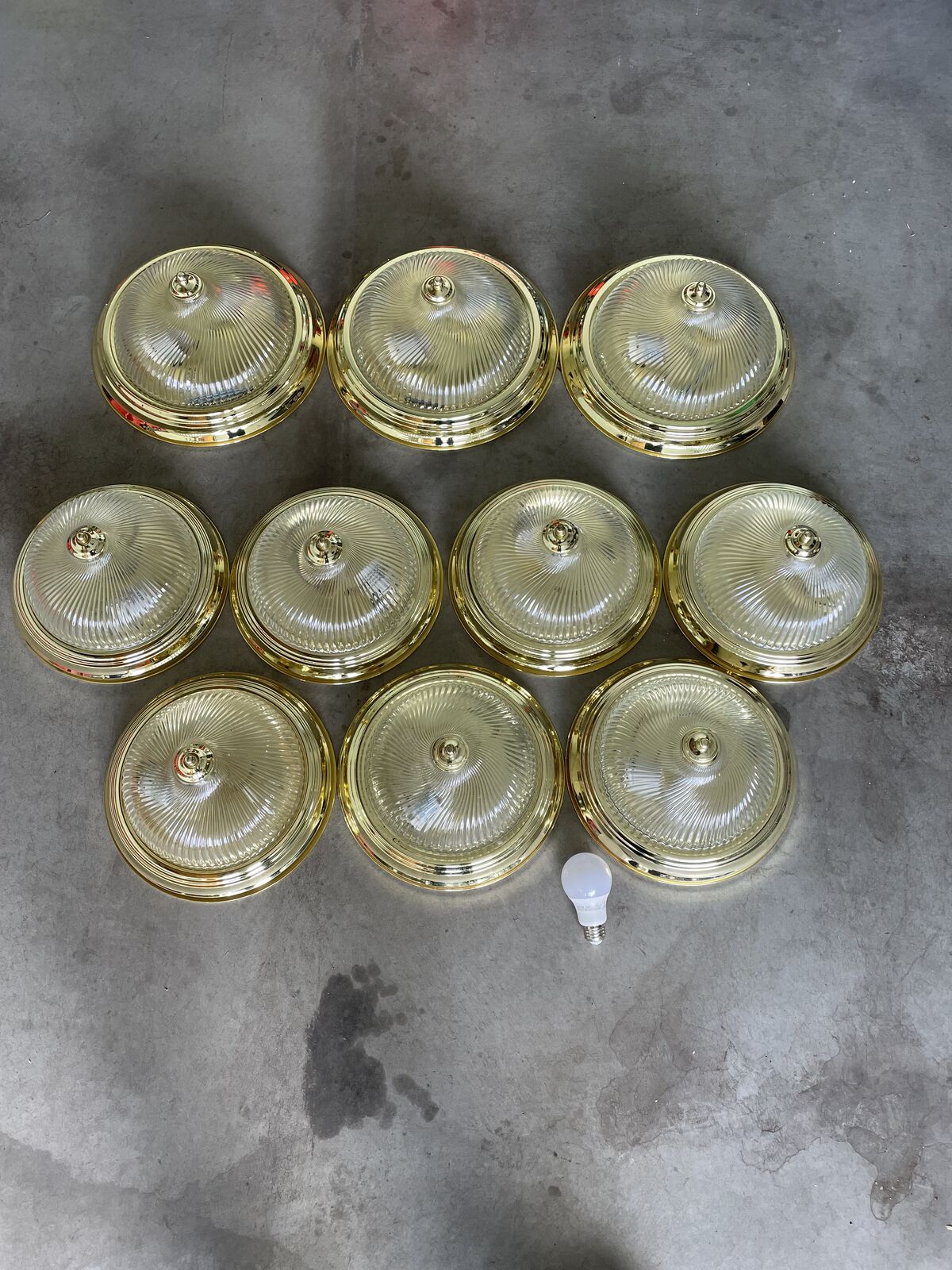 Ceiling Light Fixture Flush Mount - $20 for all 12