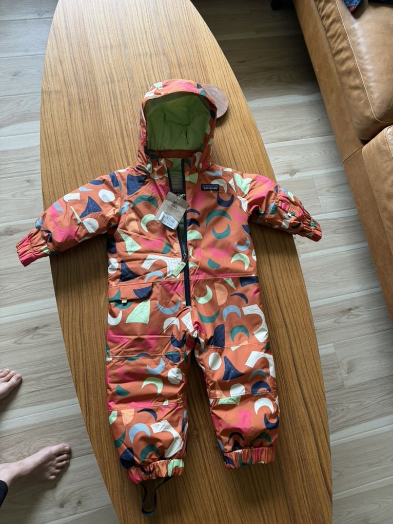 Patagonia Snow Suit, 6-12m - Brand New