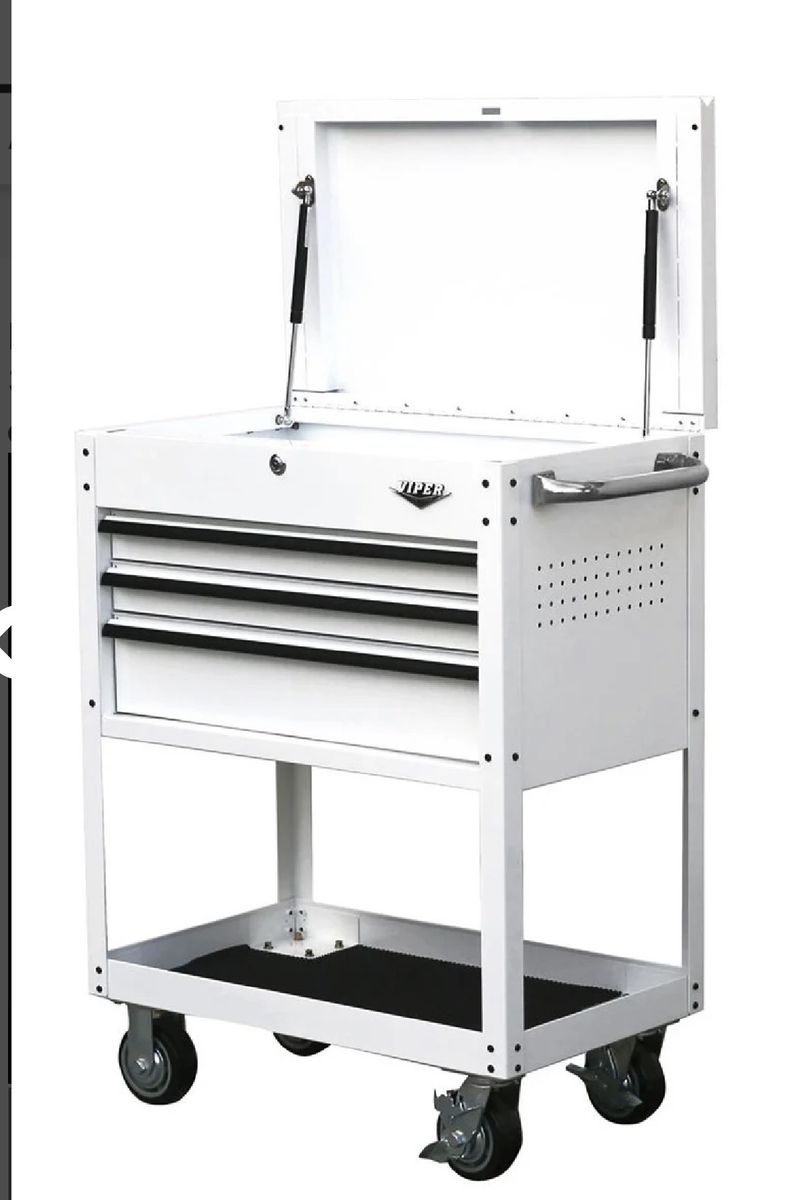 WHITE Viper Tool Storage 30.7W x 40.8H 3-Dr -New in box