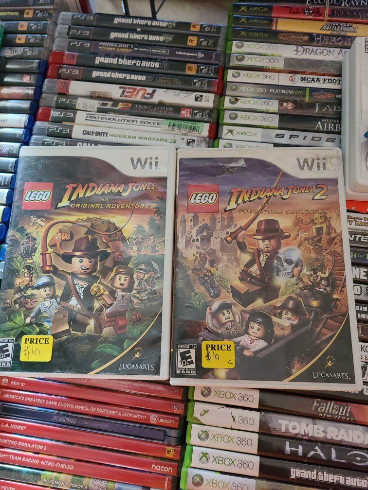 Nintendo Wii games and consoles sold separately