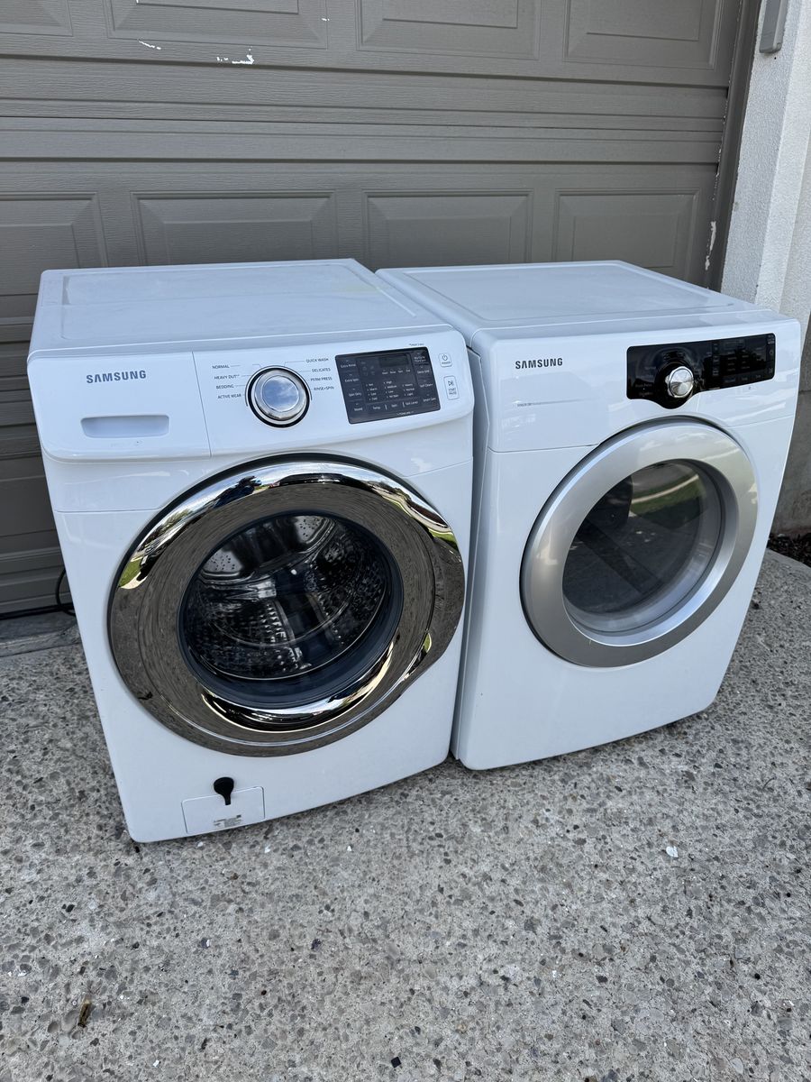 Samsung Washer and Dryer