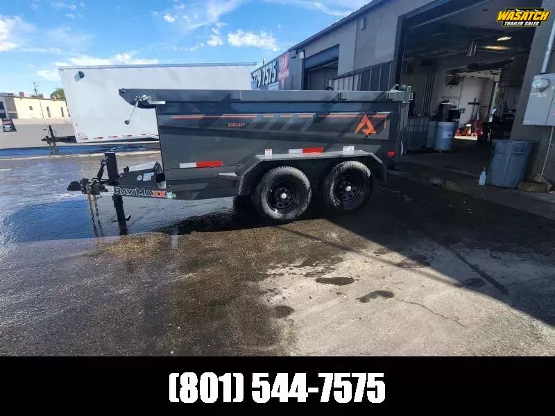 2025 RawMaxx 5X10 SDX KNIGHT Dump Trailer