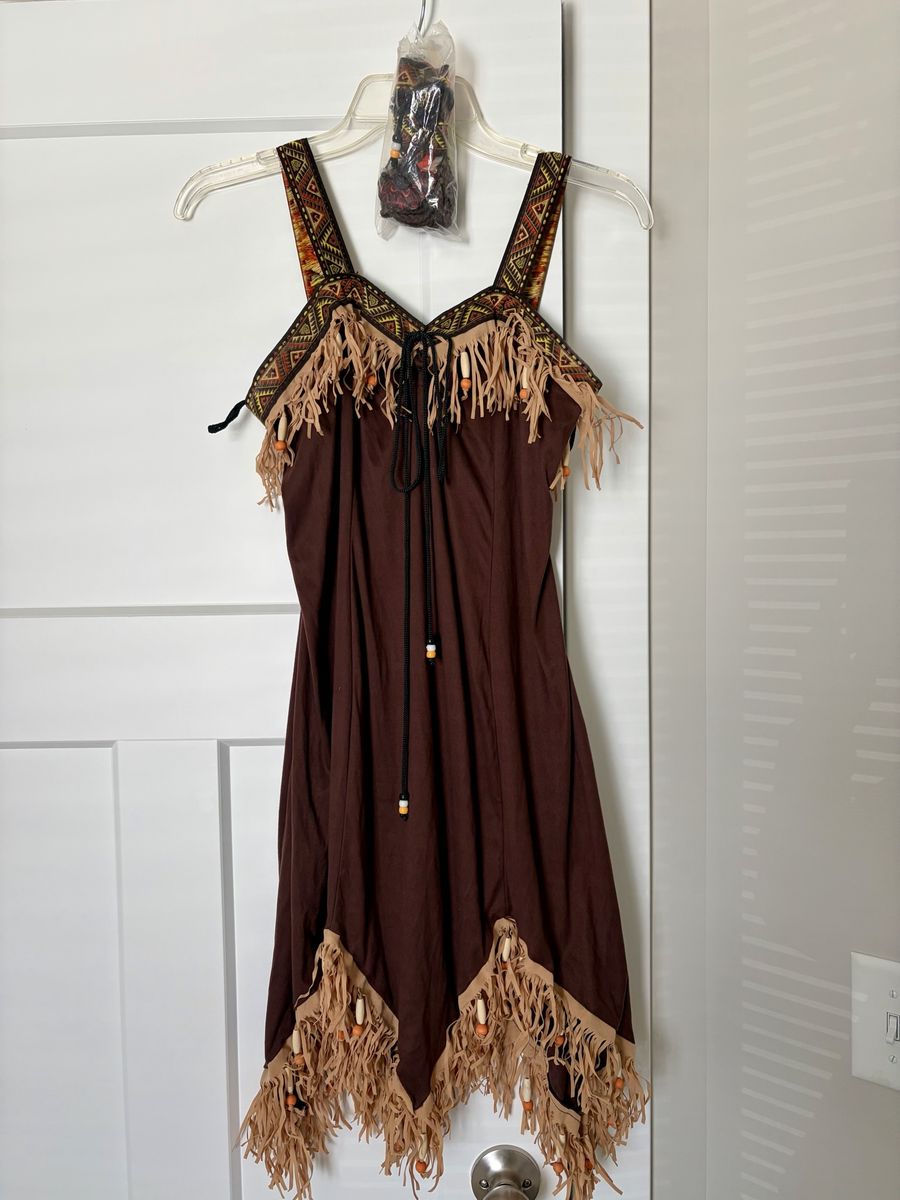 Women’s Fringed Costume Dress & Accessories