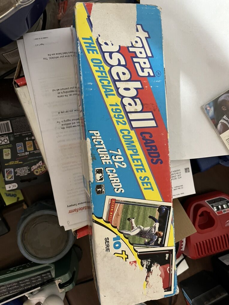 1992 Topps Baseball Cards