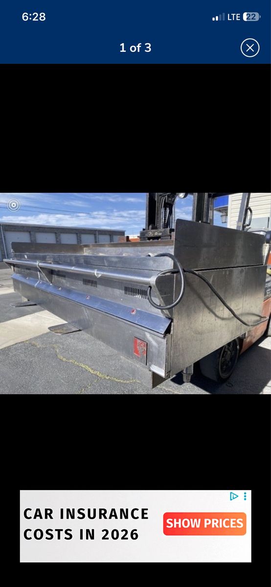 Wolf RG72C-4 Natural Gas Commercial Range w/ Griddle & Oven 72 inch griddle