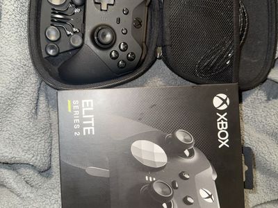 Microsoft Xbox Elite Series 2 Wireless Controller for Xbox One/Series X|S - Black, UsedGood. (Digital payment only)