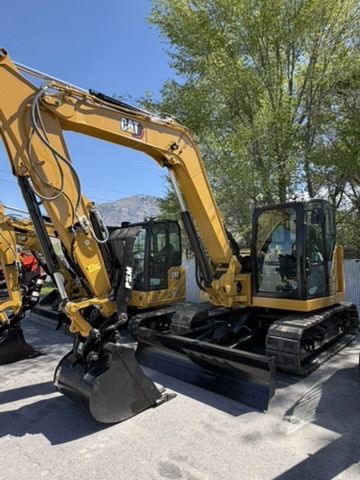 New Cat 308 For Rent, Angle Blade and Thumb