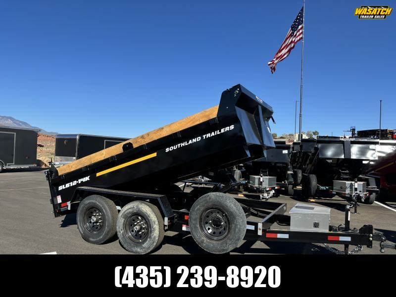 Southland Trailers 6X12 14K SL612 TUBE FRAME Dump Trailer
