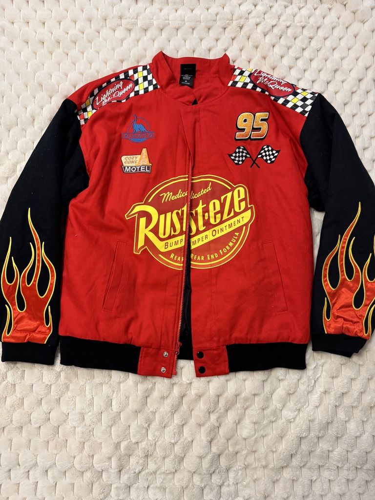 Disney Pixar Cars Lightning McQueen Racing Jacket