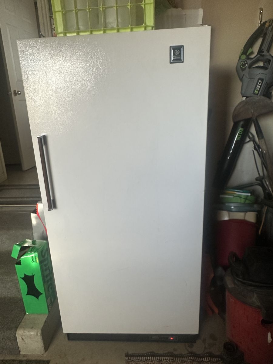 Free GE Upright Freezer