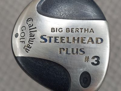 Callaway Big Bertha Steelhead Plus #3