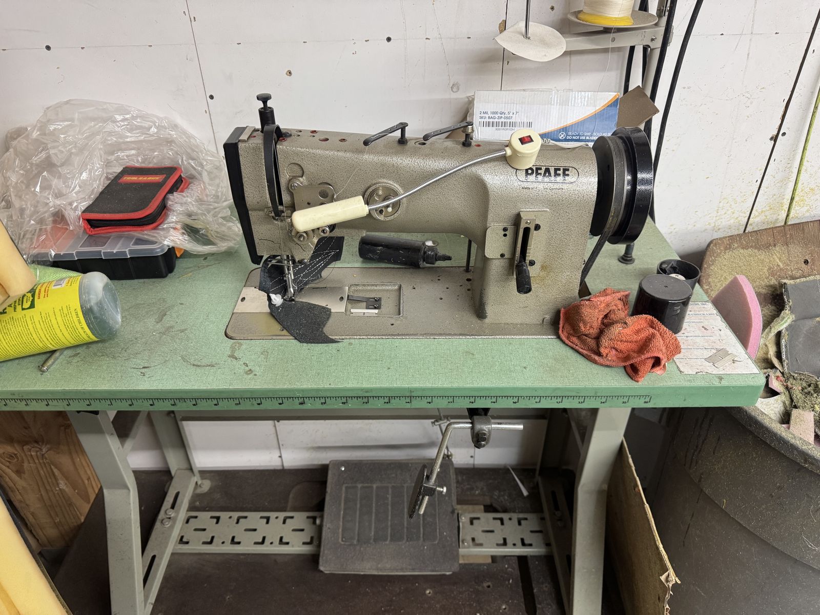 Pfaff Industrial Walking Foot Sewing Machine