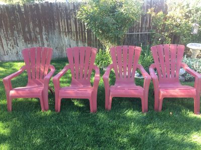 Set of 5 Adirondack chairs
