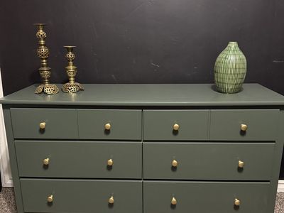 Long Green Dresser