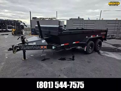 2026 RawMaxx 7X14 GDX Telescopic 14K Dump Trailer