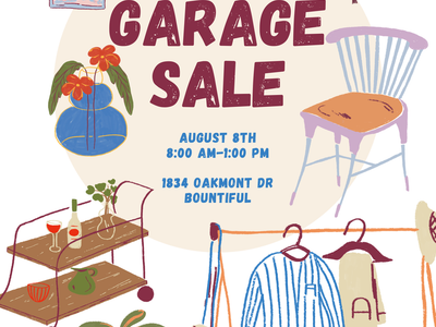 Back to School East Bountiful Yard Sale