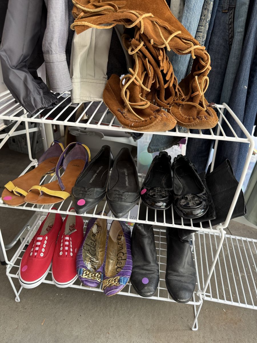 Women's Shoe Collection - Vans, Tory Burch, Minnetonka, Sigerson Morrison - Size 7.5