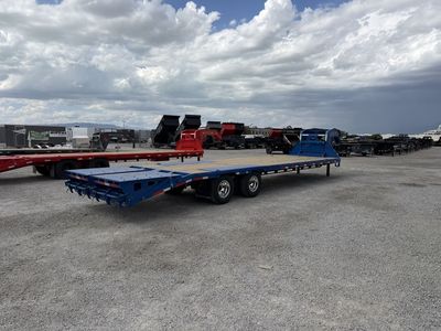 2027 RawMaxx 8.5x32 FDXD 25.9K Maxx Ramps Gooseneck Flatbed Trailer
