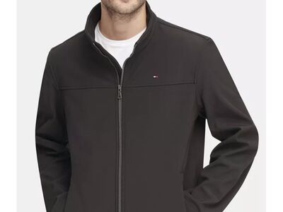 Tommy Hilfiger Classic Softshell Stand Collar Jacket - Size XXL