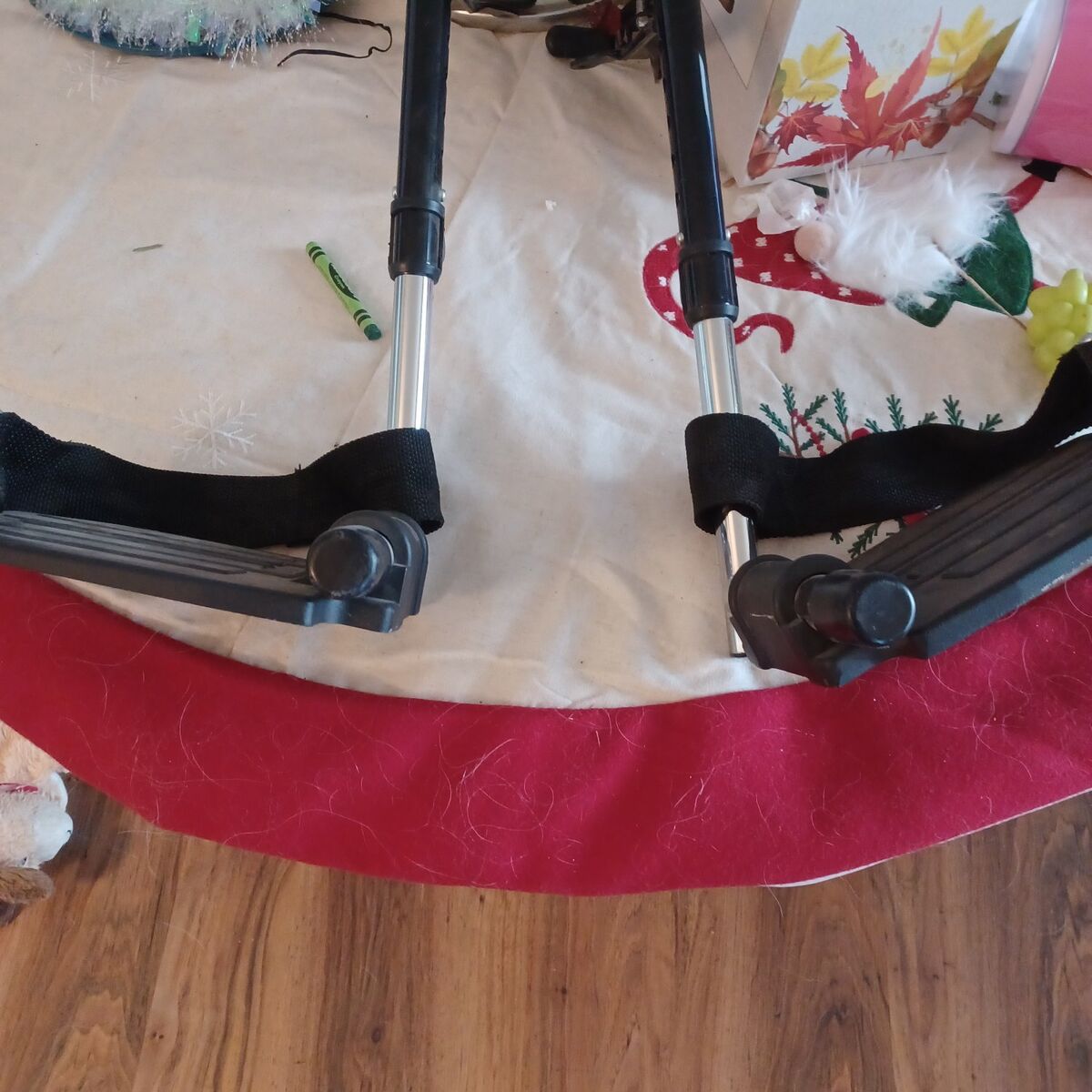 wheel chair foot supports