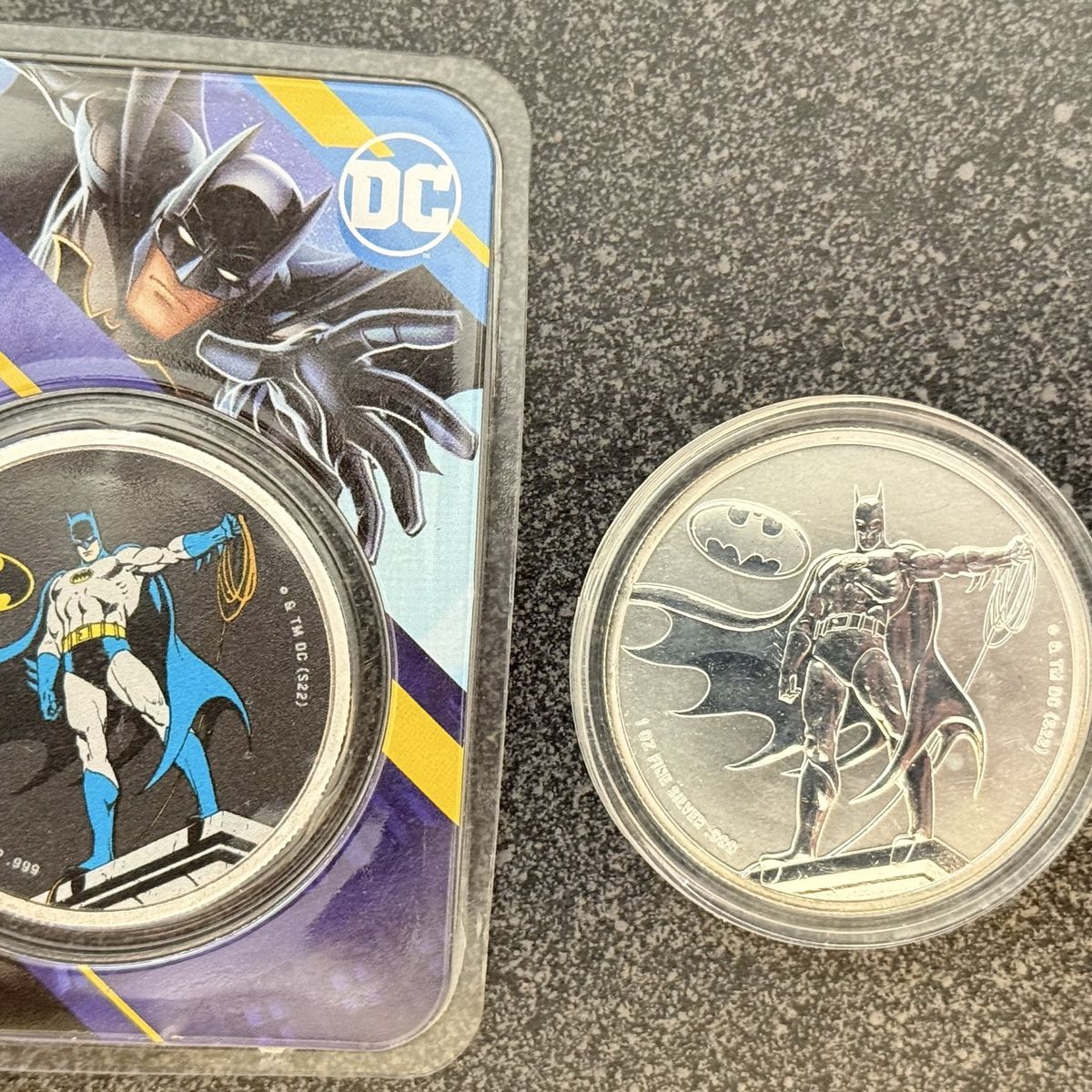 Batman Silver Coins