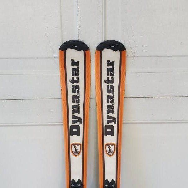 Kids Dynastar 130 cm Downhill Skis Look Bindings
