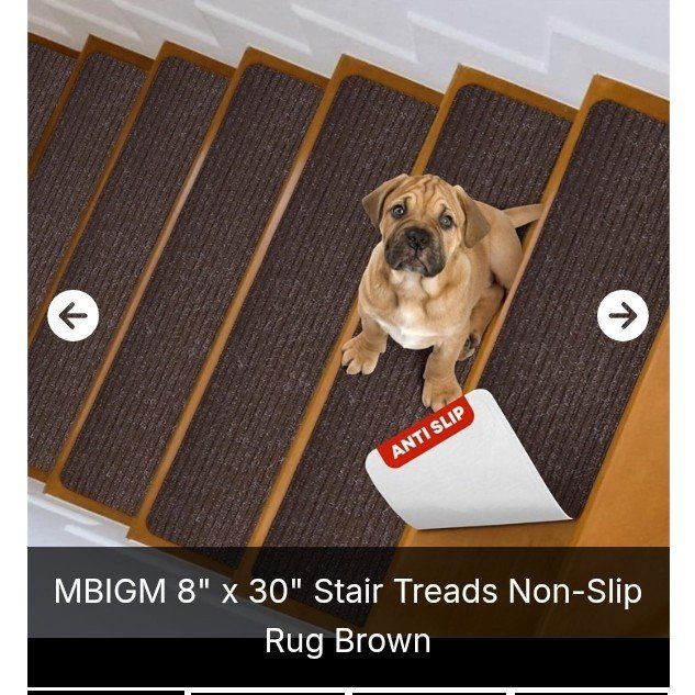 15 pack Carpet Stair Treads (NEW)