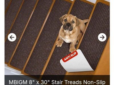 15 pack Carpet Stair Treads (NEW)