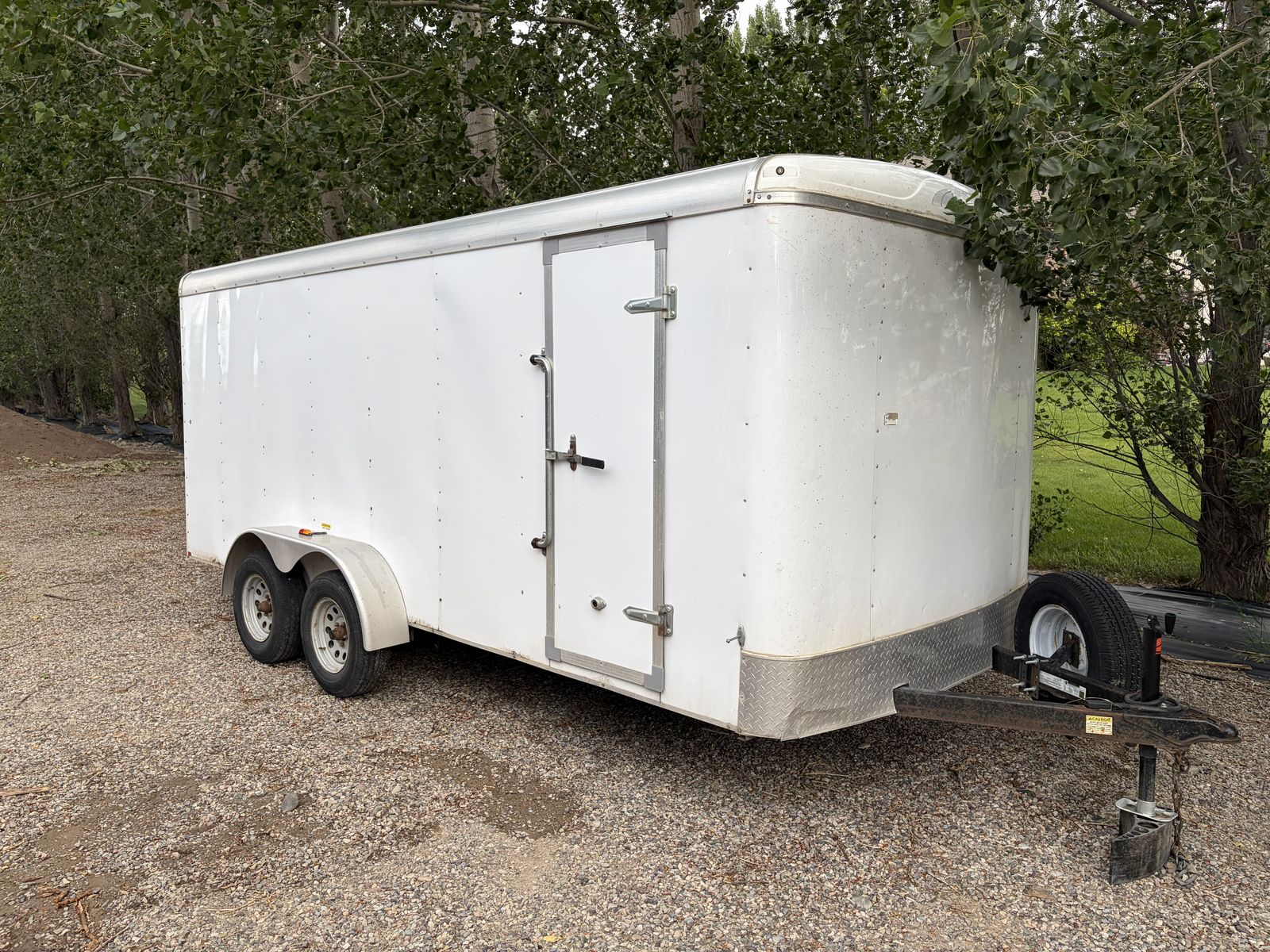 2017 Mirage 7x16 enclosed trailer