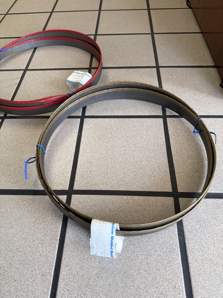 DOALL Welded Bandsaw Blade  10' 10' Long 1" Wide X 3-4 TPI