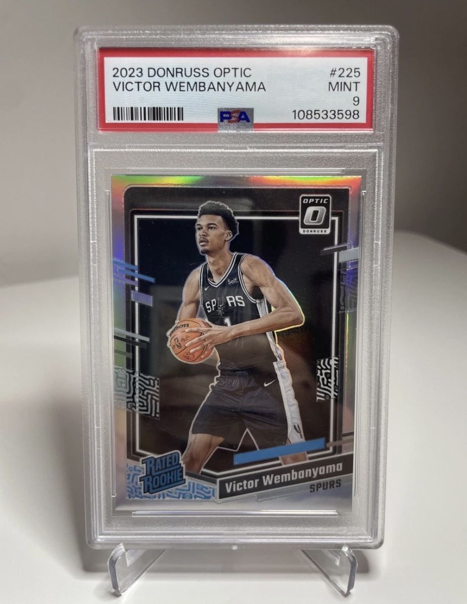 23-25 optic rated rookie Victor Wembanyama psa 9