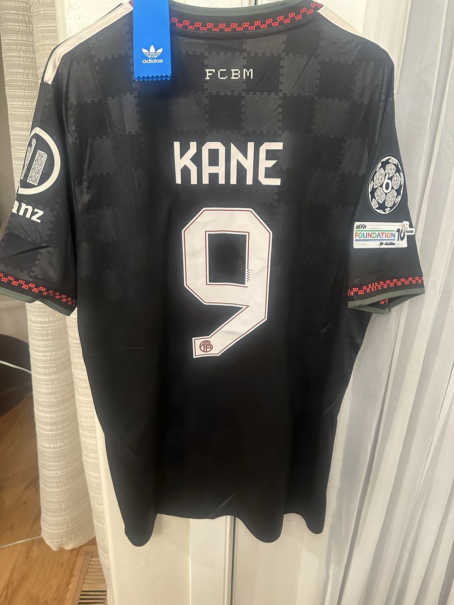Adidas Bayern Munich Harry Kane #9 Third Soccer Jersey Men's Large NWT