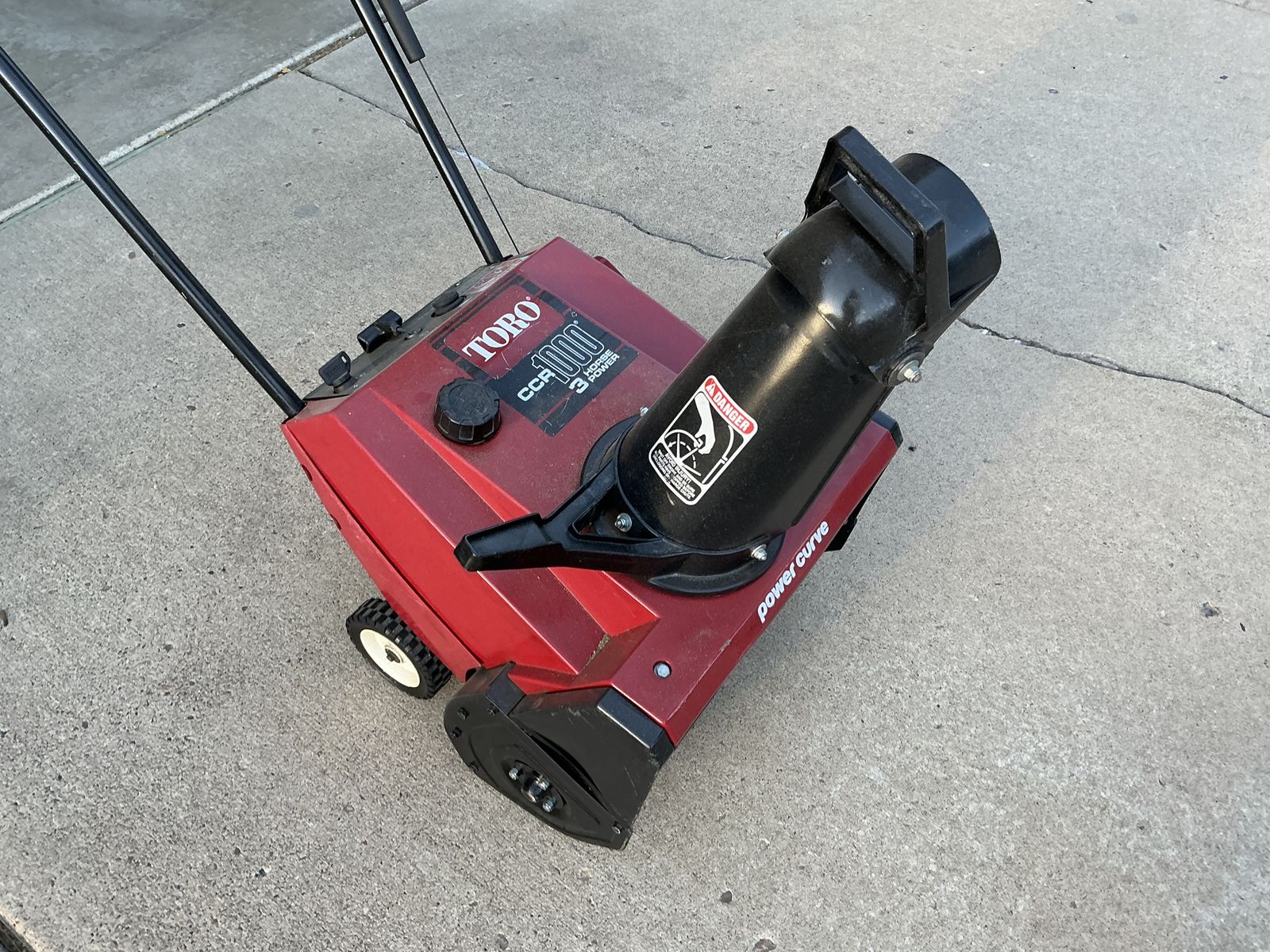 Toro snow blower