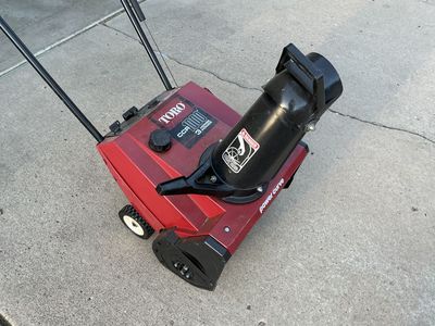 Toro snow blower