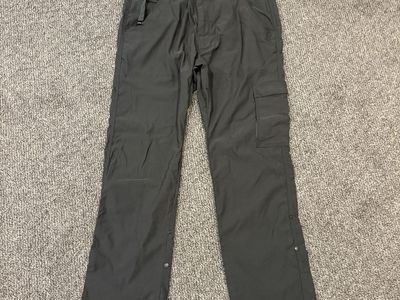 Men’s prAna relaxed fit black pants, size 36/30