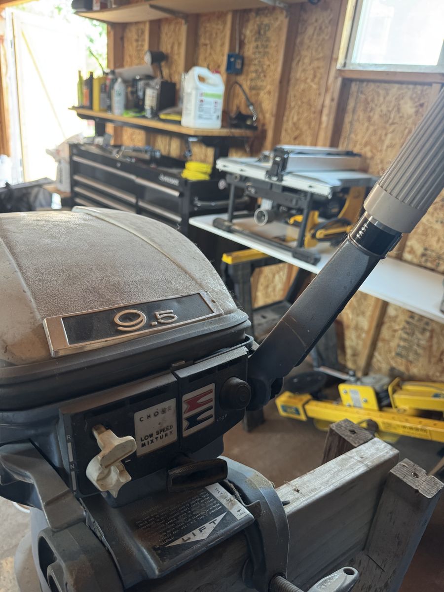9.5 horse power trolling motor