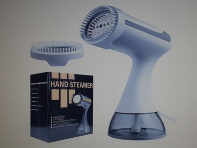 New Handheld Clothes Steamer - 1500W Powerful Garment Steam Iron - Wrinkles Remover for Garment, Curtain and Bedding