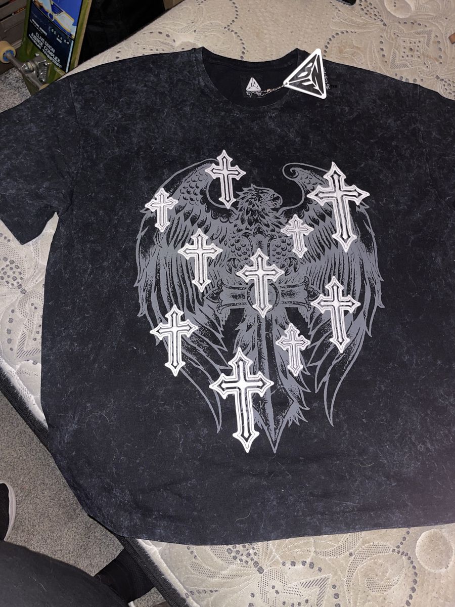 5xl Eagle Shirt With Crosses