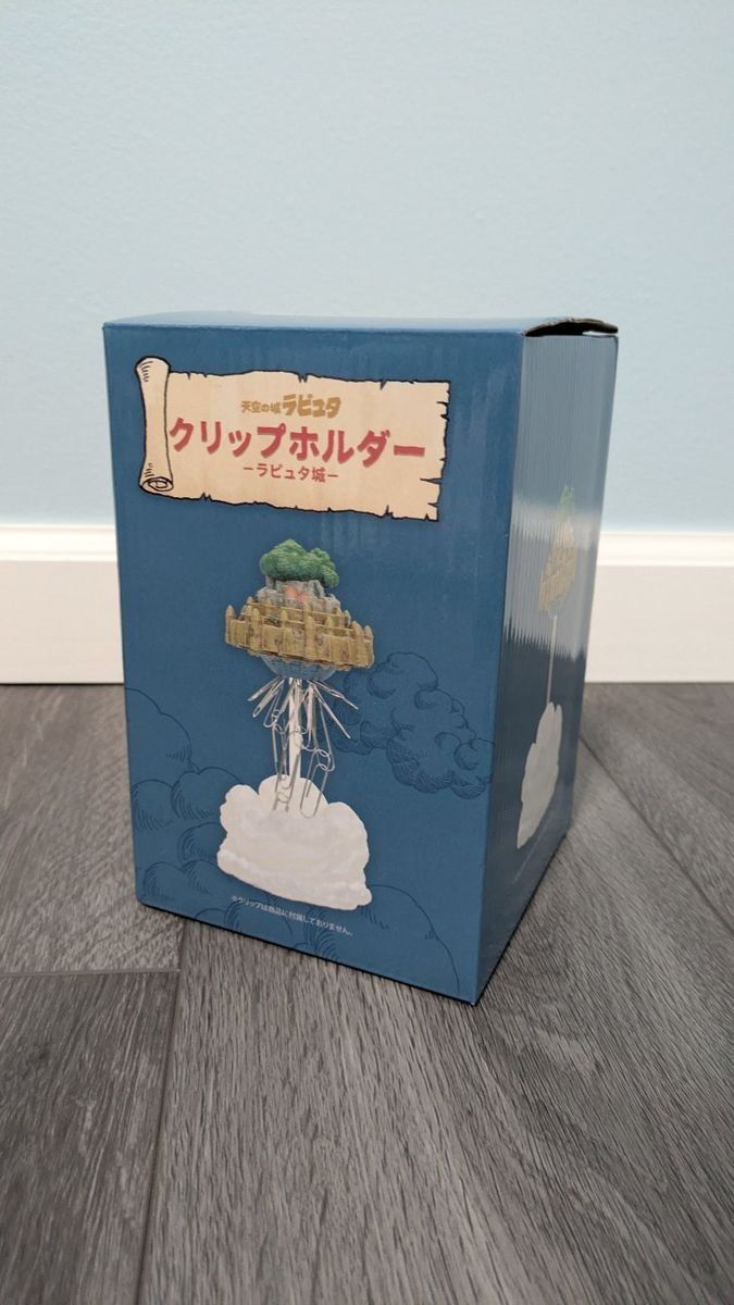 Studio Ghibli Castle in the Sky Laputa Magnetic Paper Clip Holder