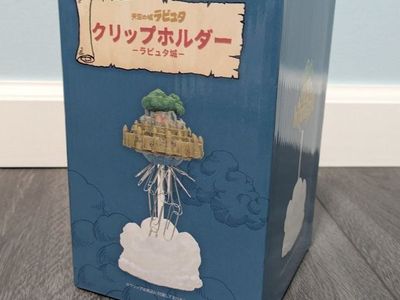 Studio Ghibli Castle in the Sky Laputa Magnetic Paper Clip Holder