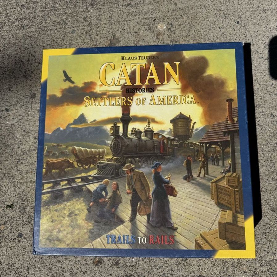 Catan settlers of America- new!