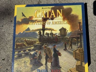 Catan settlers of America- new!