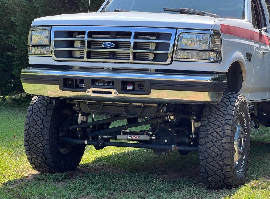 JC Customs Ford OBS F250 F350 Hidden Winch Mount