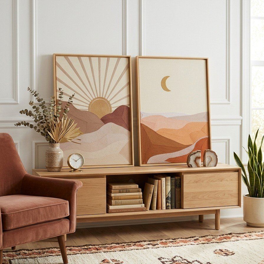 Large Embroidered Art Work