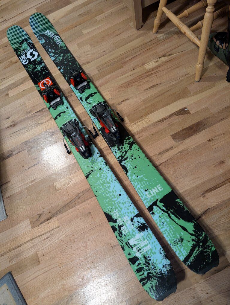 Line Vision 114 Skis (183cm) w/ Marker Duke PT 13