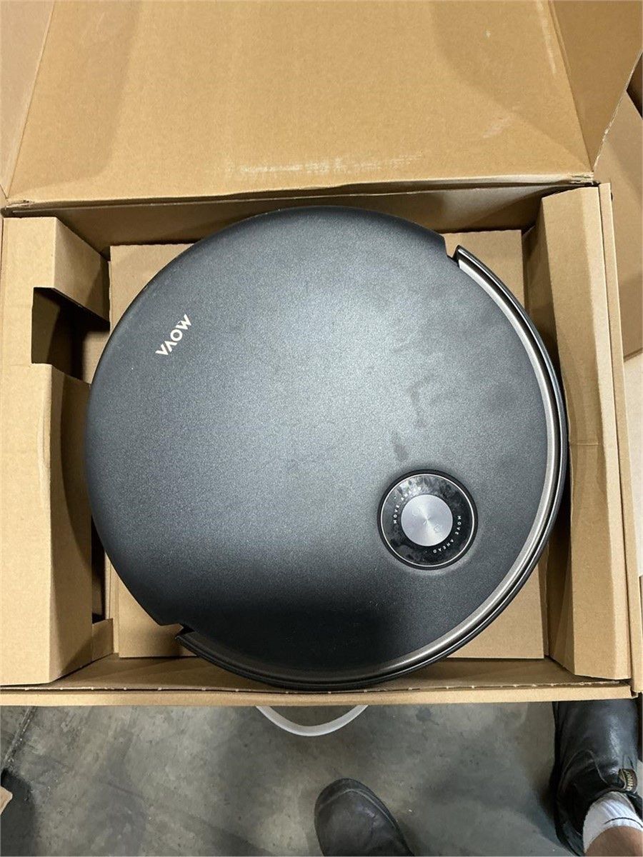 MOVA V50 Ultra Robot Vacuum & Mop - 24,000Pa Suction, Black, barely used in Box